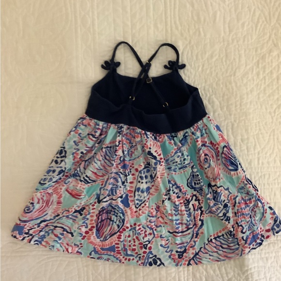 Lilly Pulitzer toddler girls dress in navy size 2-3 - Picture 2 of 3